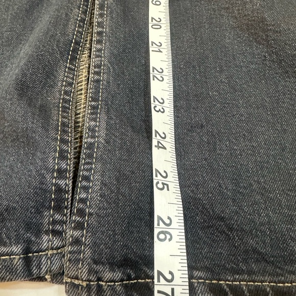 Universal Thread Denim Halter Midi Dress Dark Wash Western Coastal Cowgirl SZ 12 - Picture 14 of 15